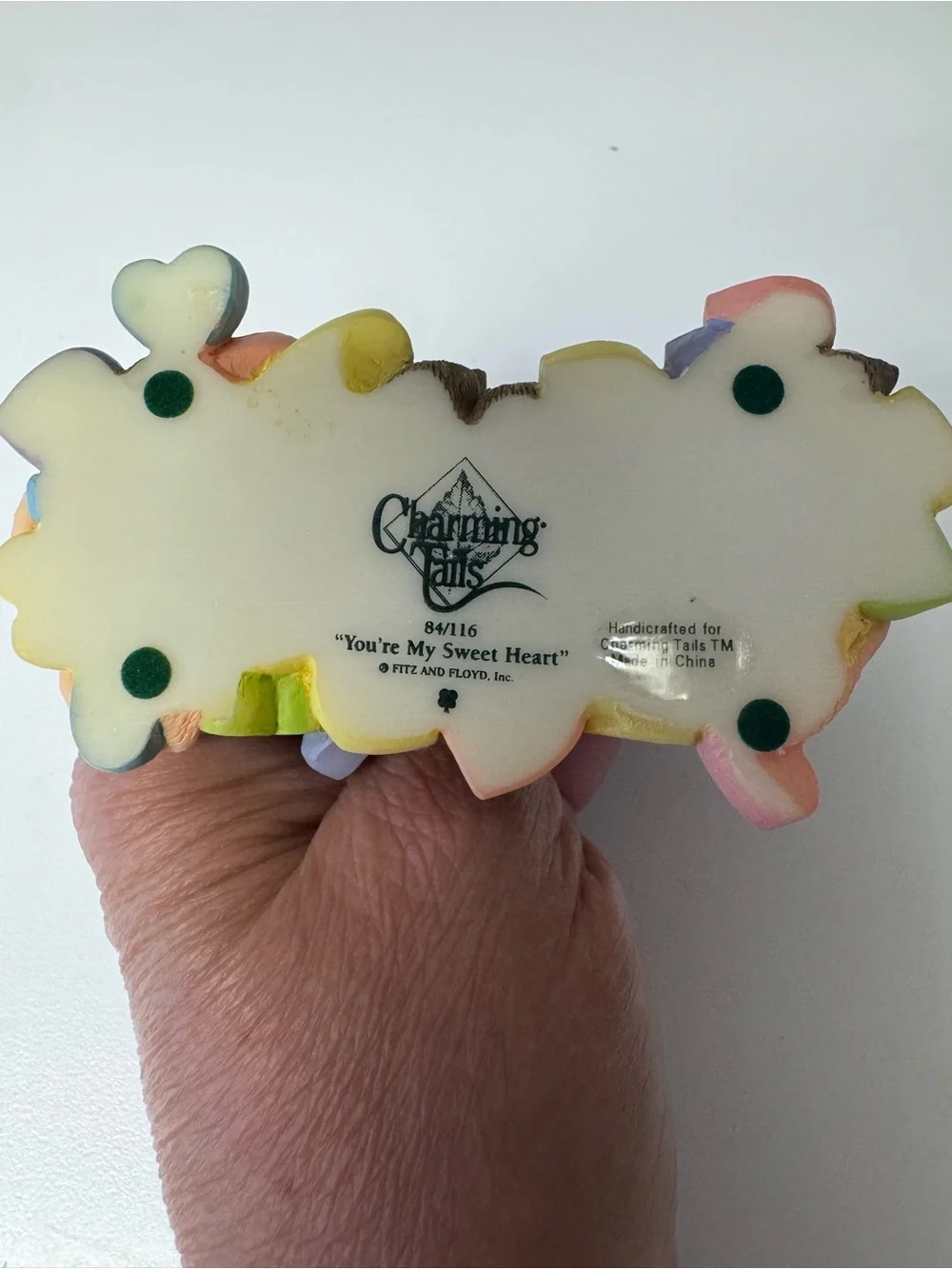 Charming Tails - You’re My Sweetheart Collectible Figurine